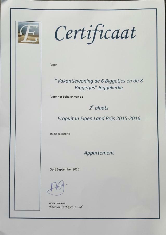 Apartament Bij Ons Achter Biggekerke Zewnętrze zdjęcie